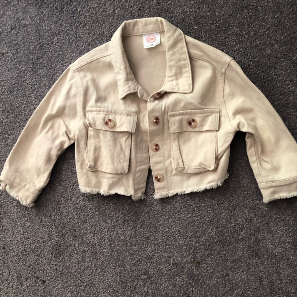 Little girls country jean jacket